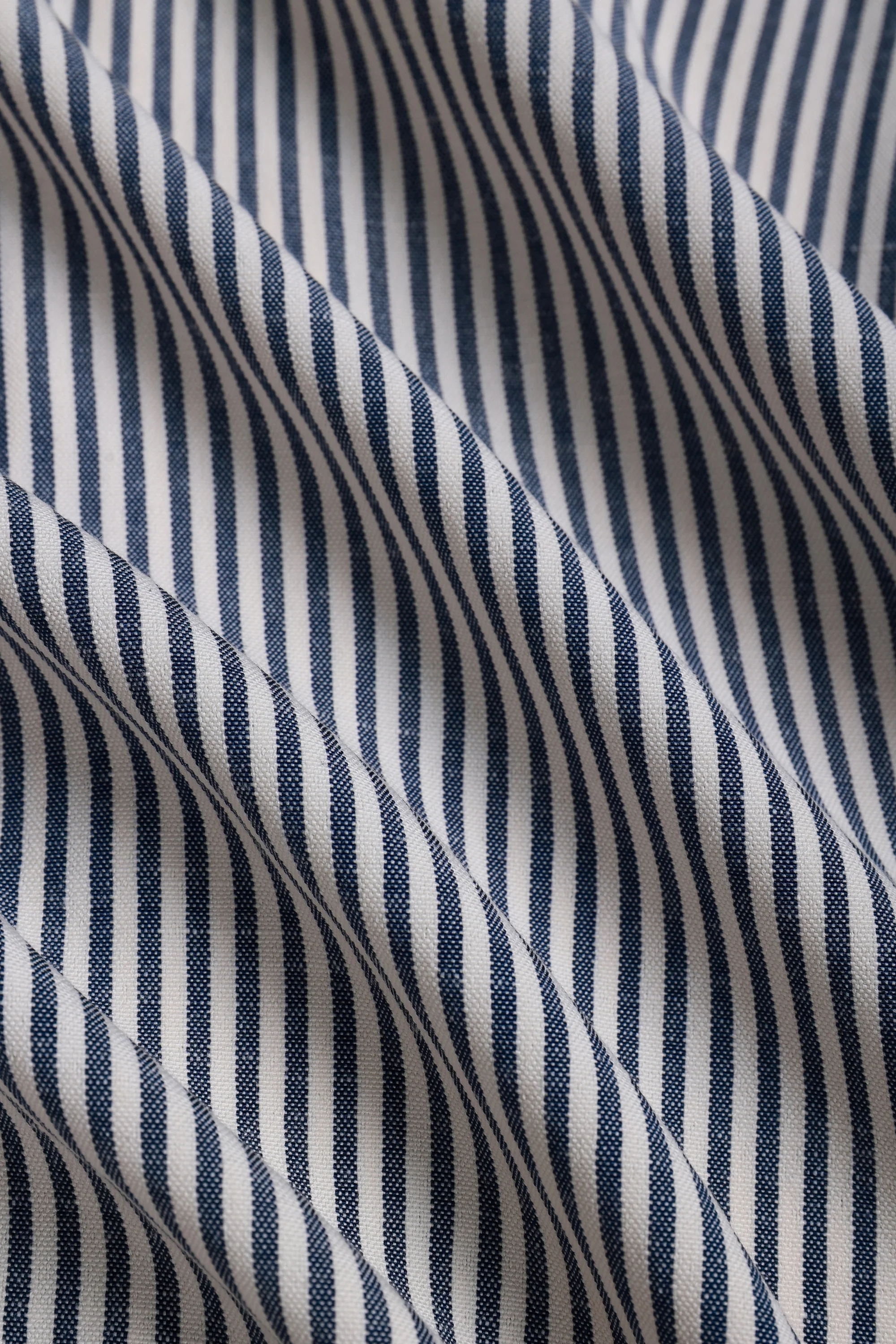 Abilo Striped Shirt - Ecru/Navy - Image 9