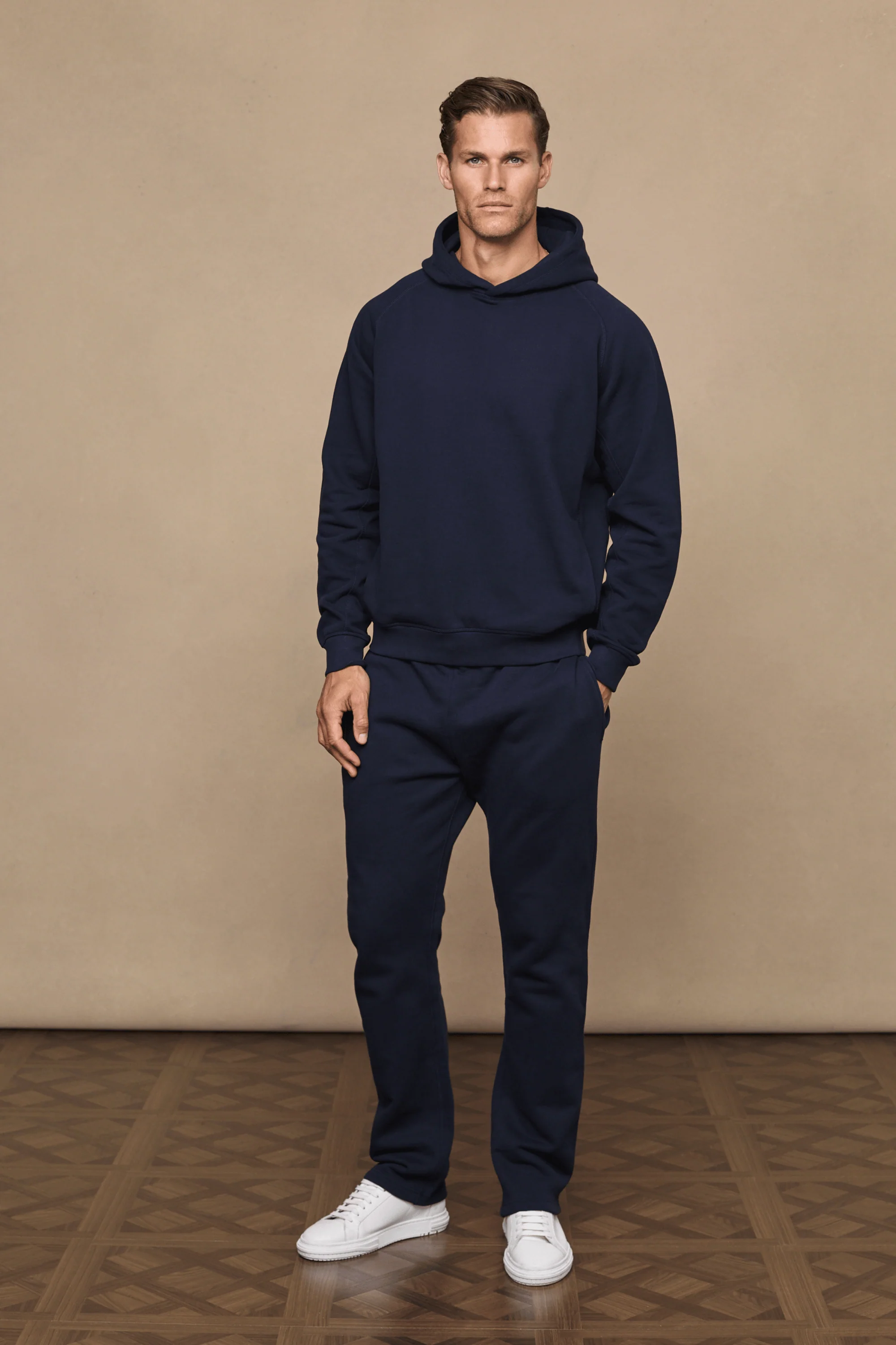 Axel Straight Leg Jogger - Dark Navy - Image 5