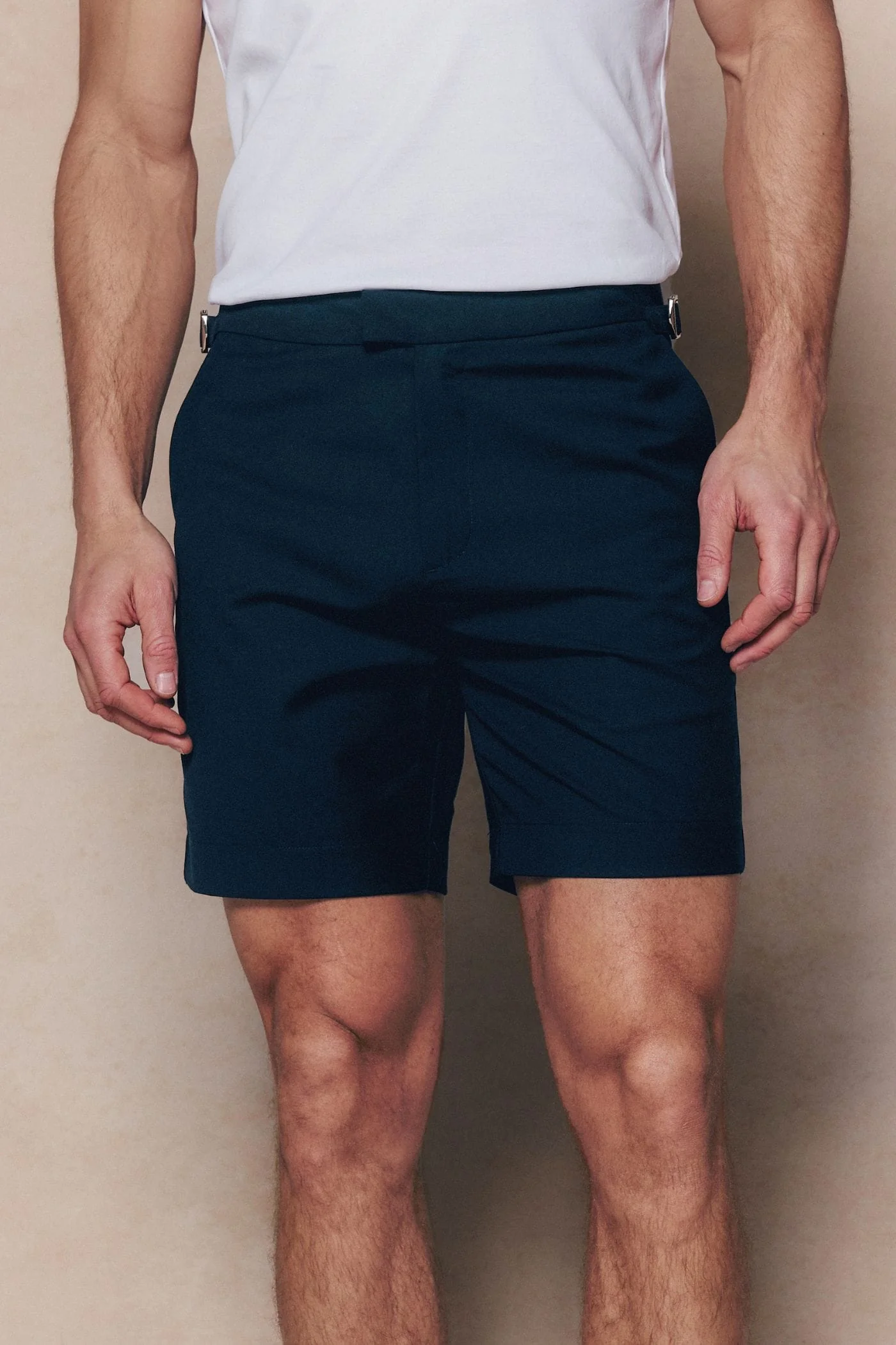 Jasper Tailored Short - Navy - Image 6