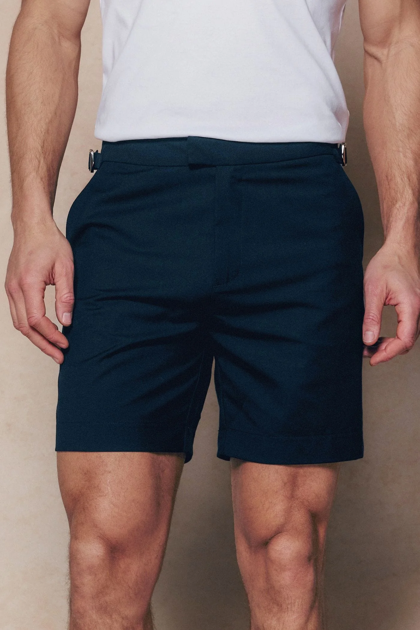 Jasper Tailored Short - Navy - Image 7