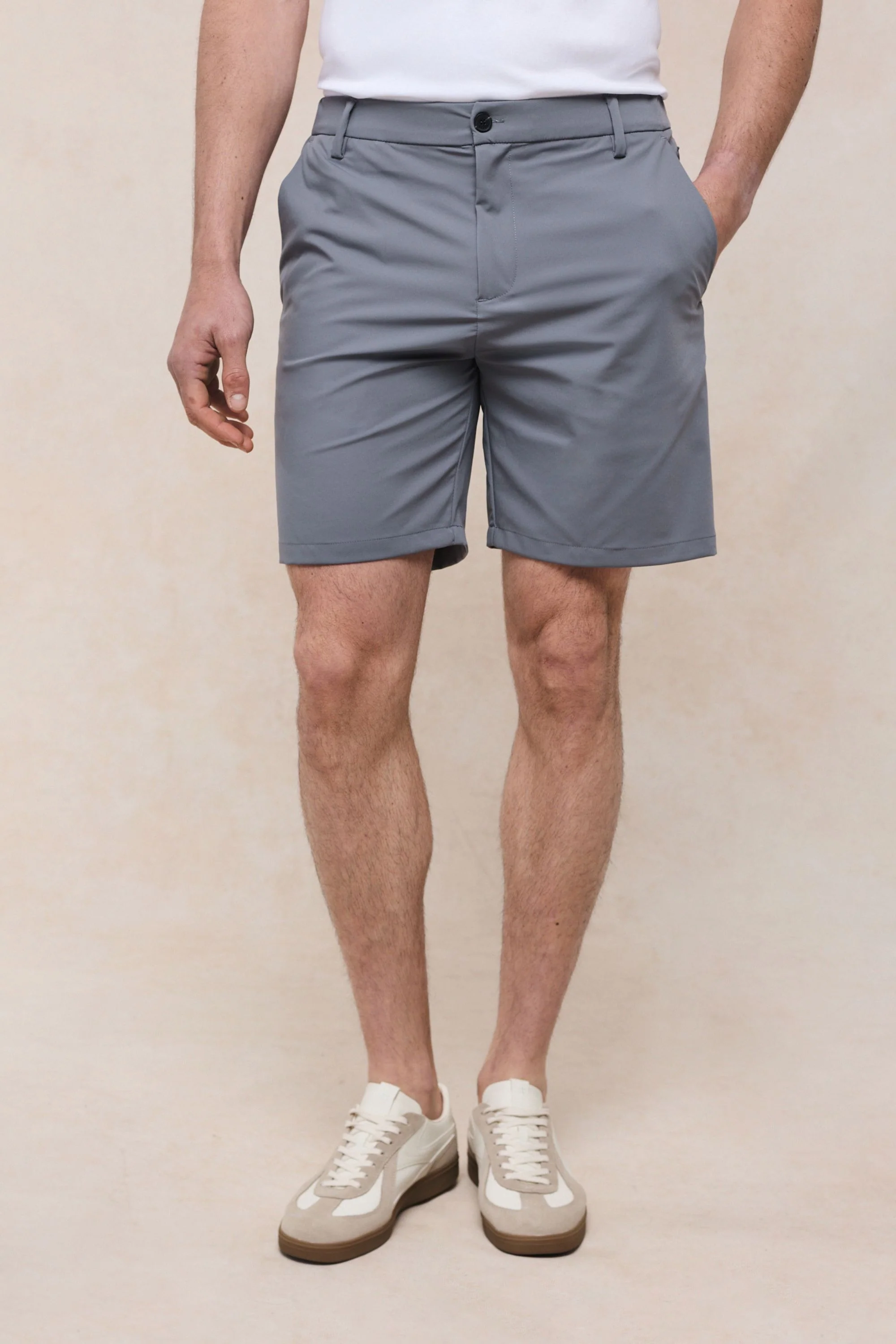 Luiz Hybrid Short - Grey - Image 3