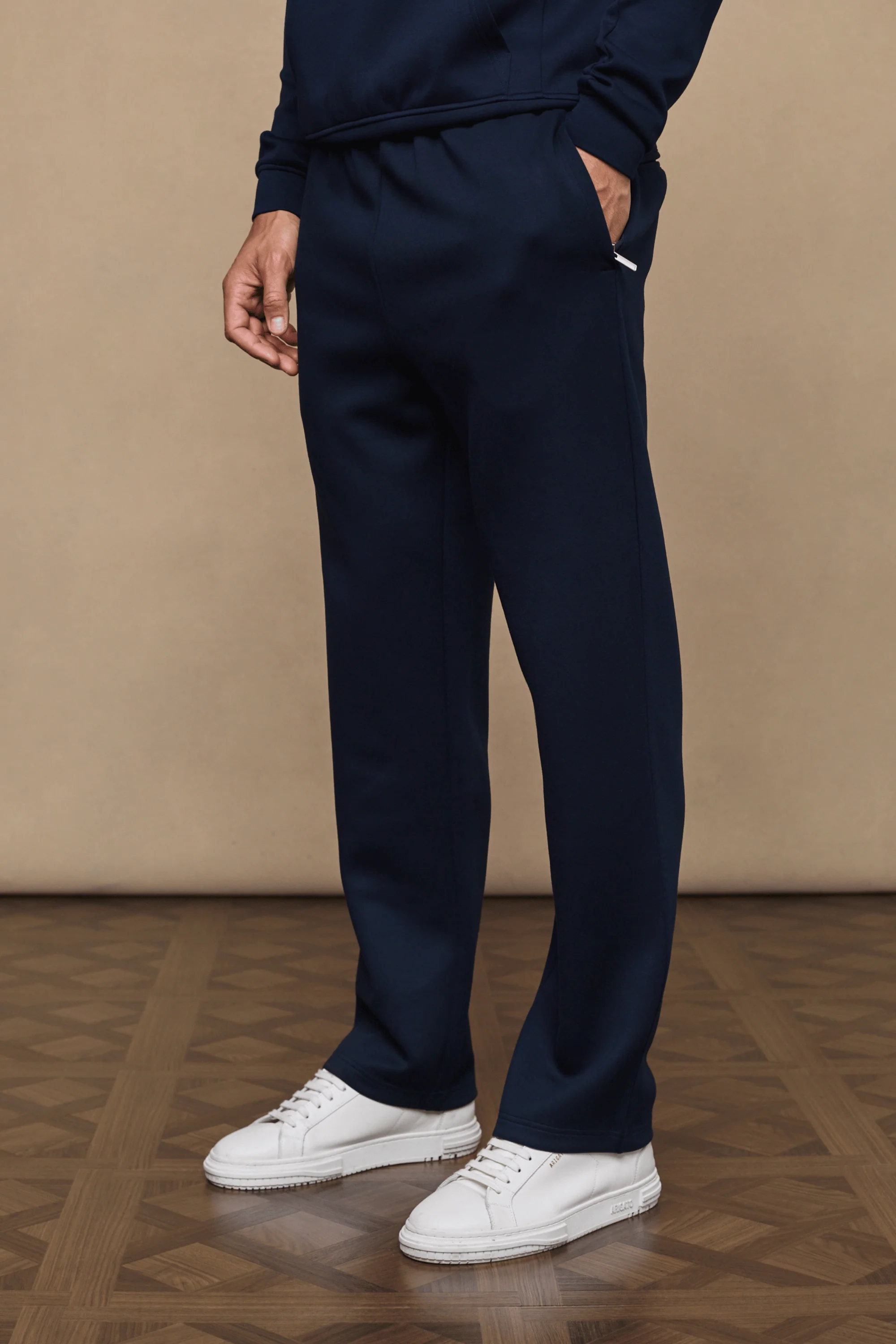 Luxe Straight Leg Jogger - Navy - Image 3