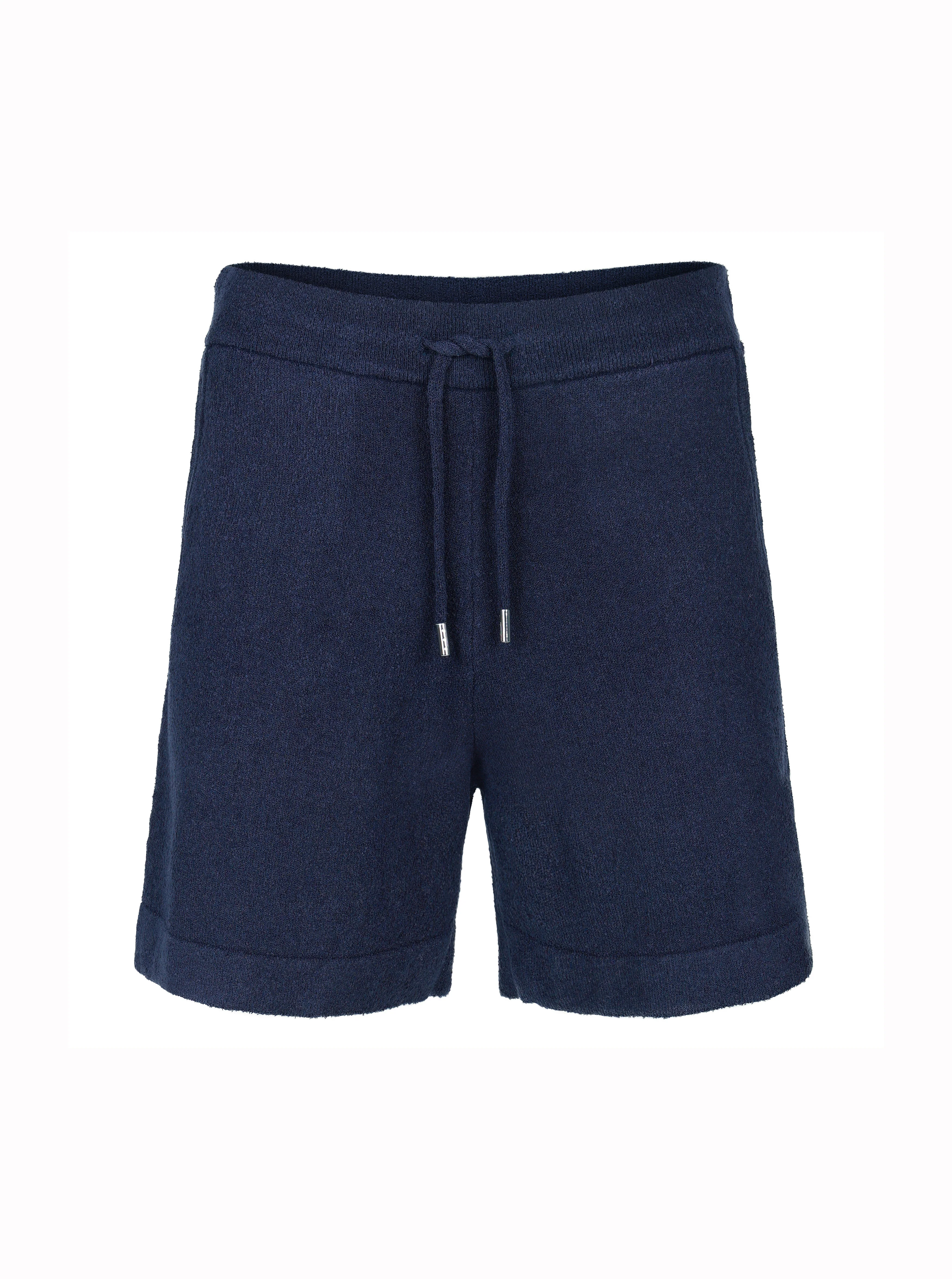 Miguel Boucle Short - Navy - Image 4