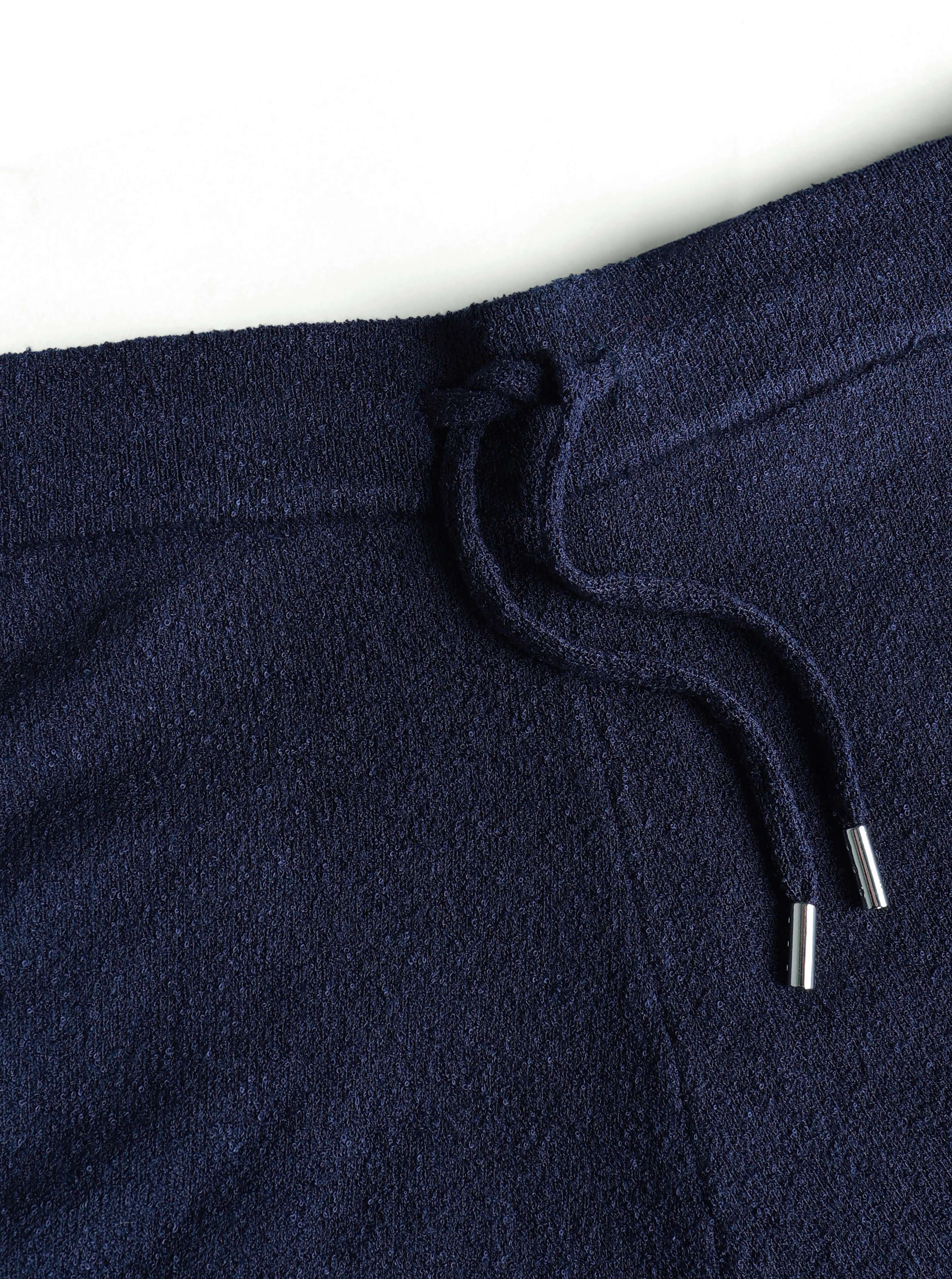 Miguel Boucle Short - Navy - Image 5