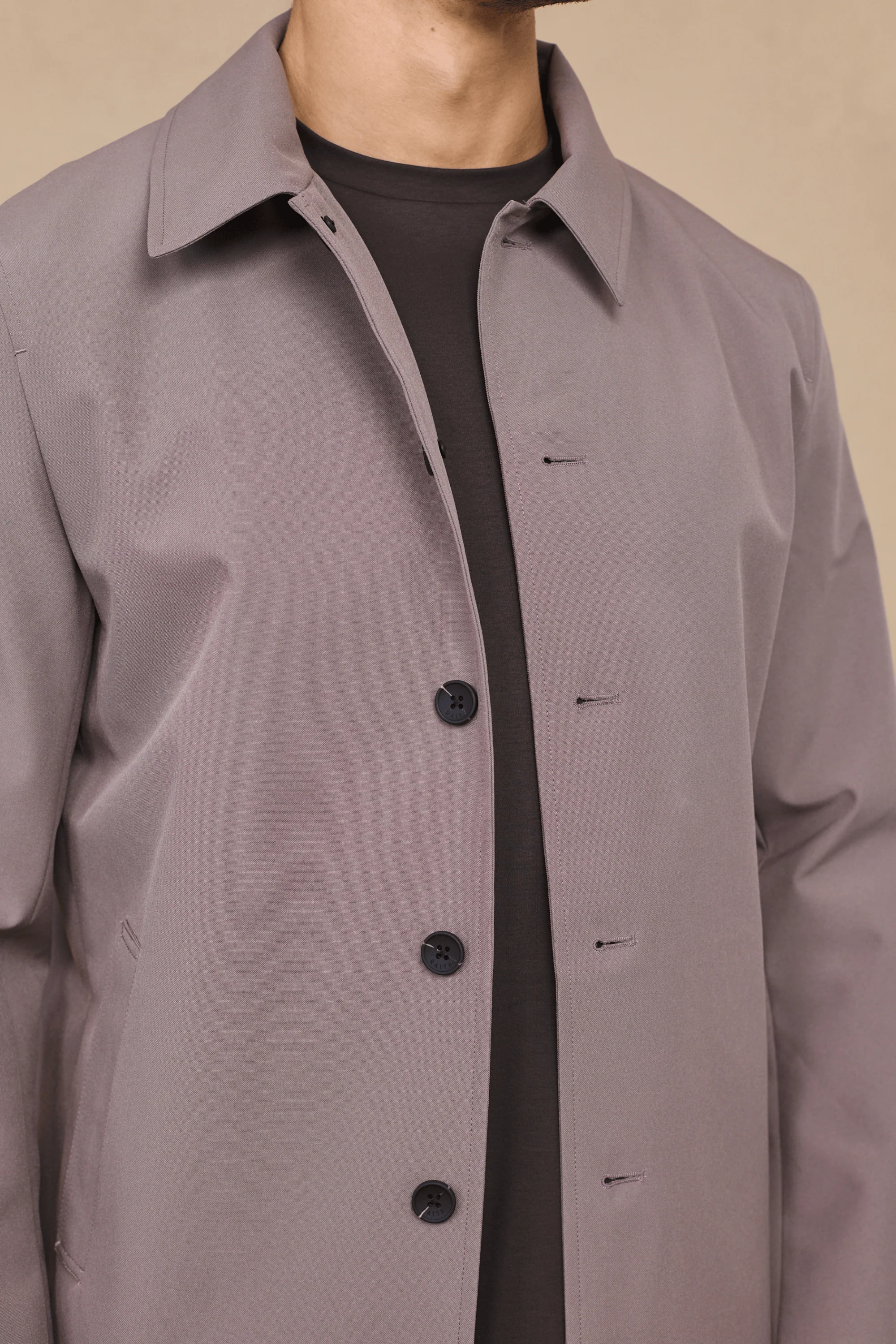 Portica Trench Coat - Mushroom - Image 5