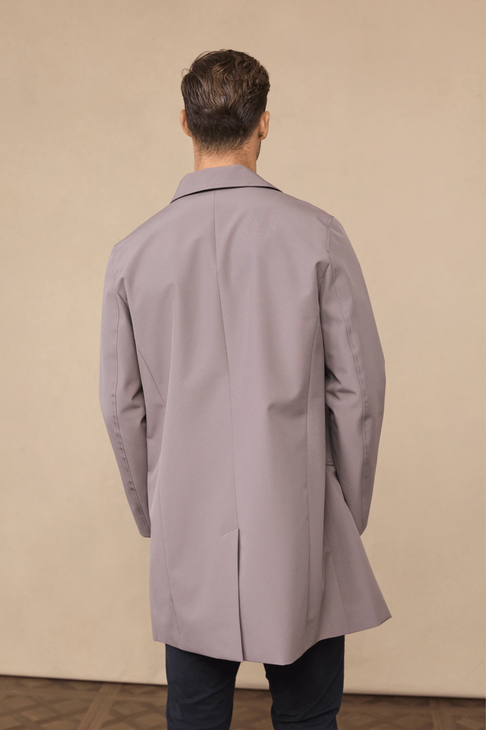 Portica Trench Coat - Mushroom - Image 7