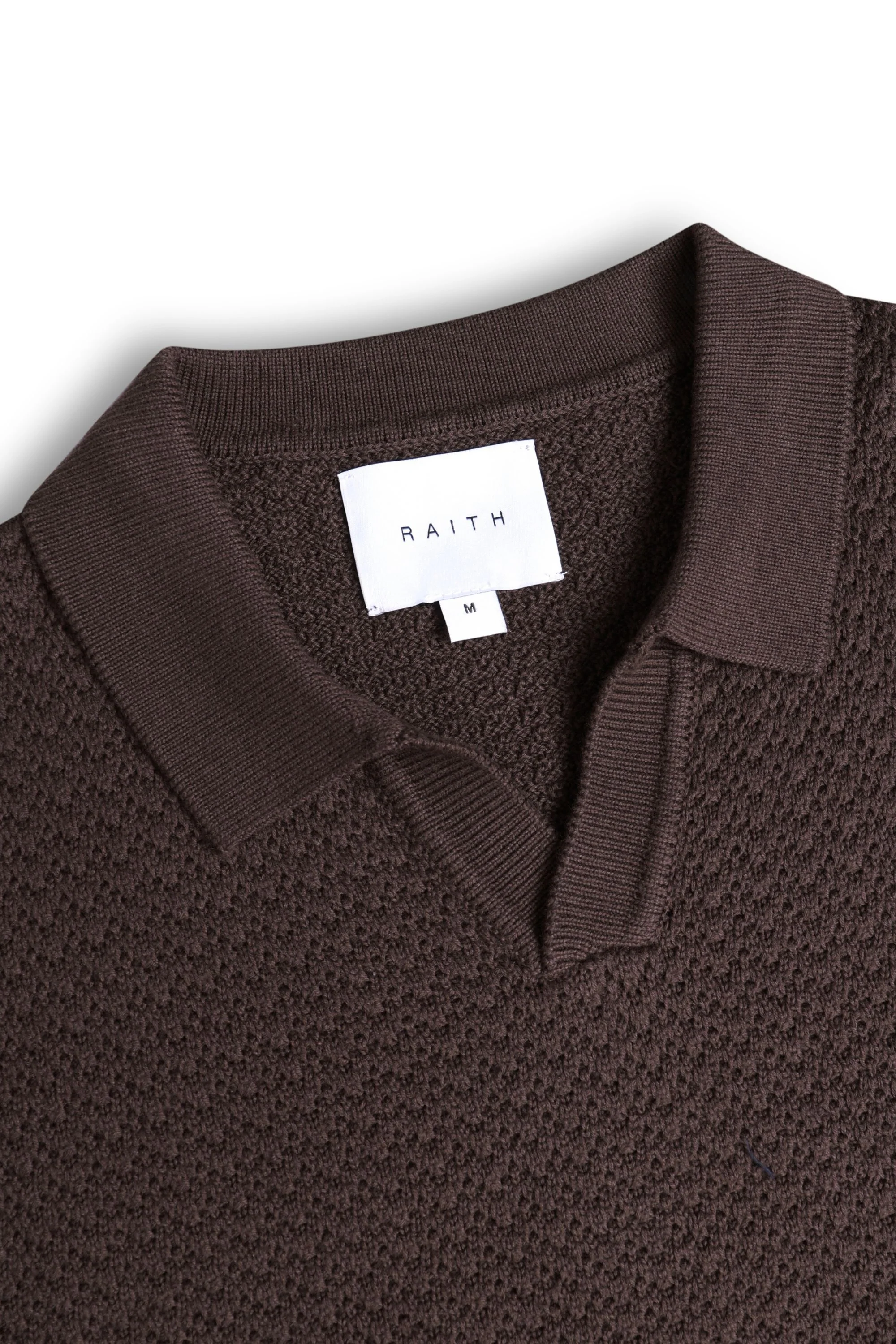 Rapha Cotton Knit Polo - Brown - Image 9