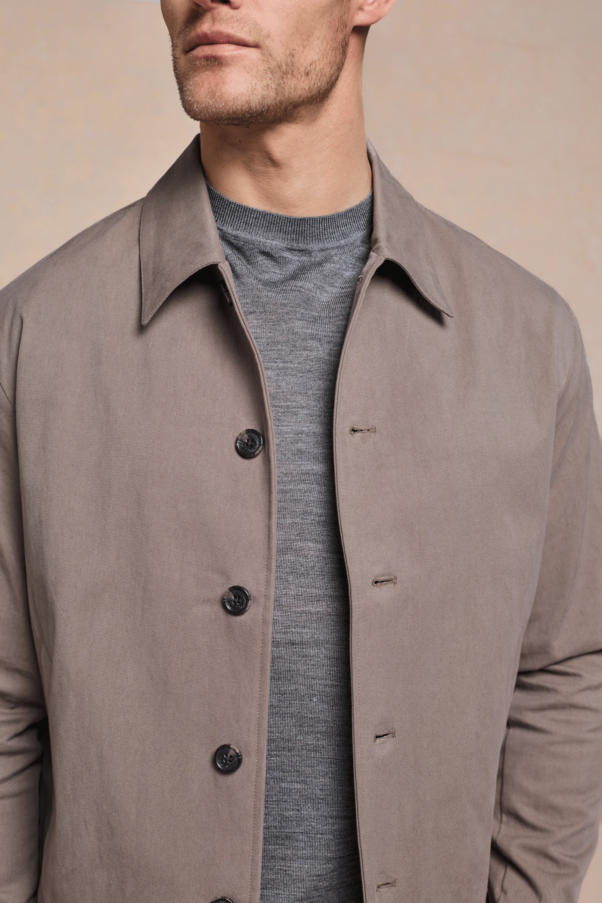 Riccardo Jacket - Taupe - Image 3