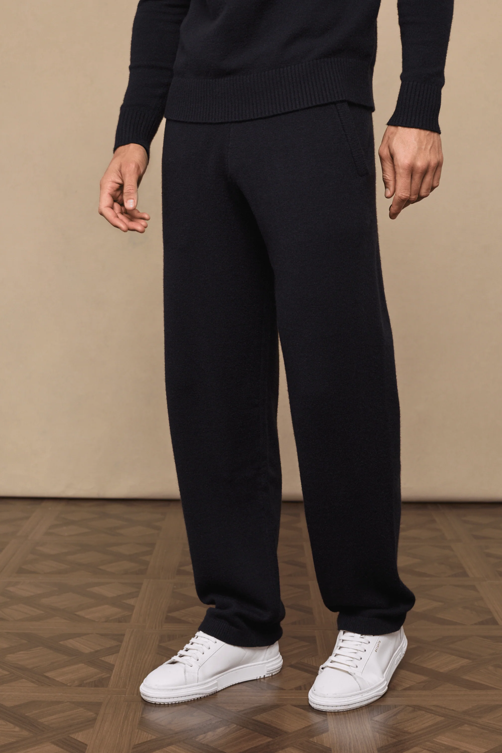 Rowan Knitted Trouser - Black - Image 3