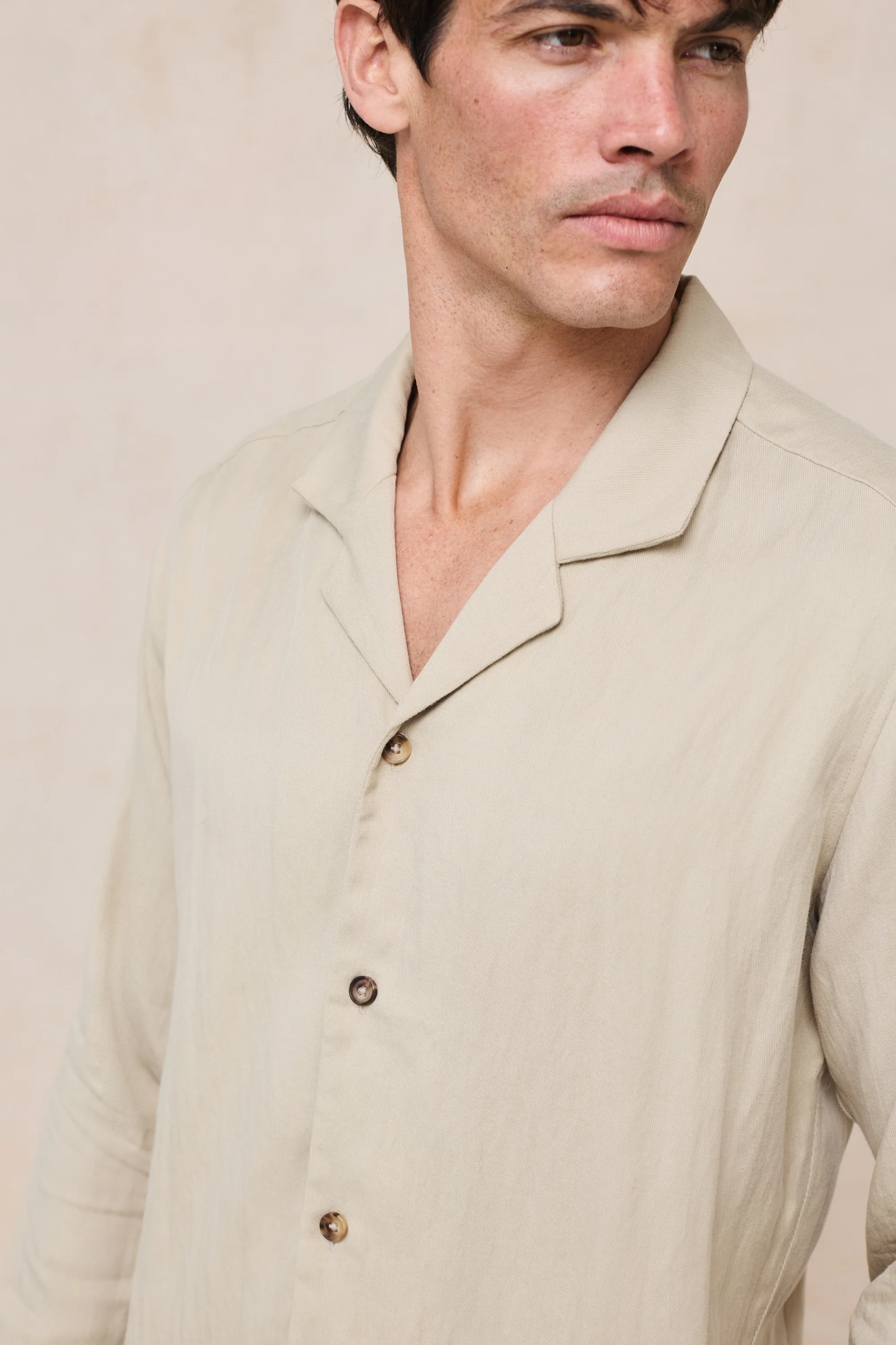 Sergio Shirt - Beige - Image 7