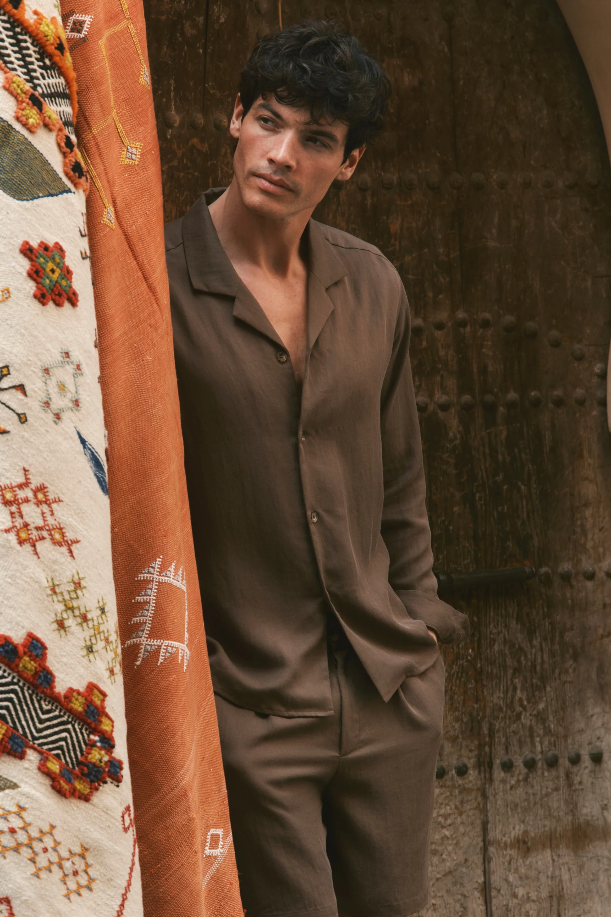 Sergio Shirt - Brown - Image 2