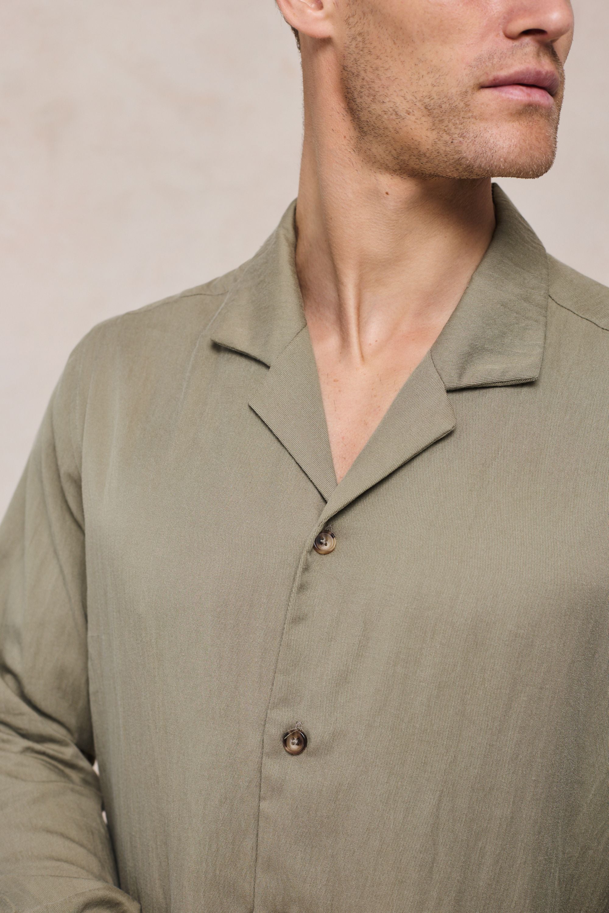 Sergio Shirt - Khaki - Image 4