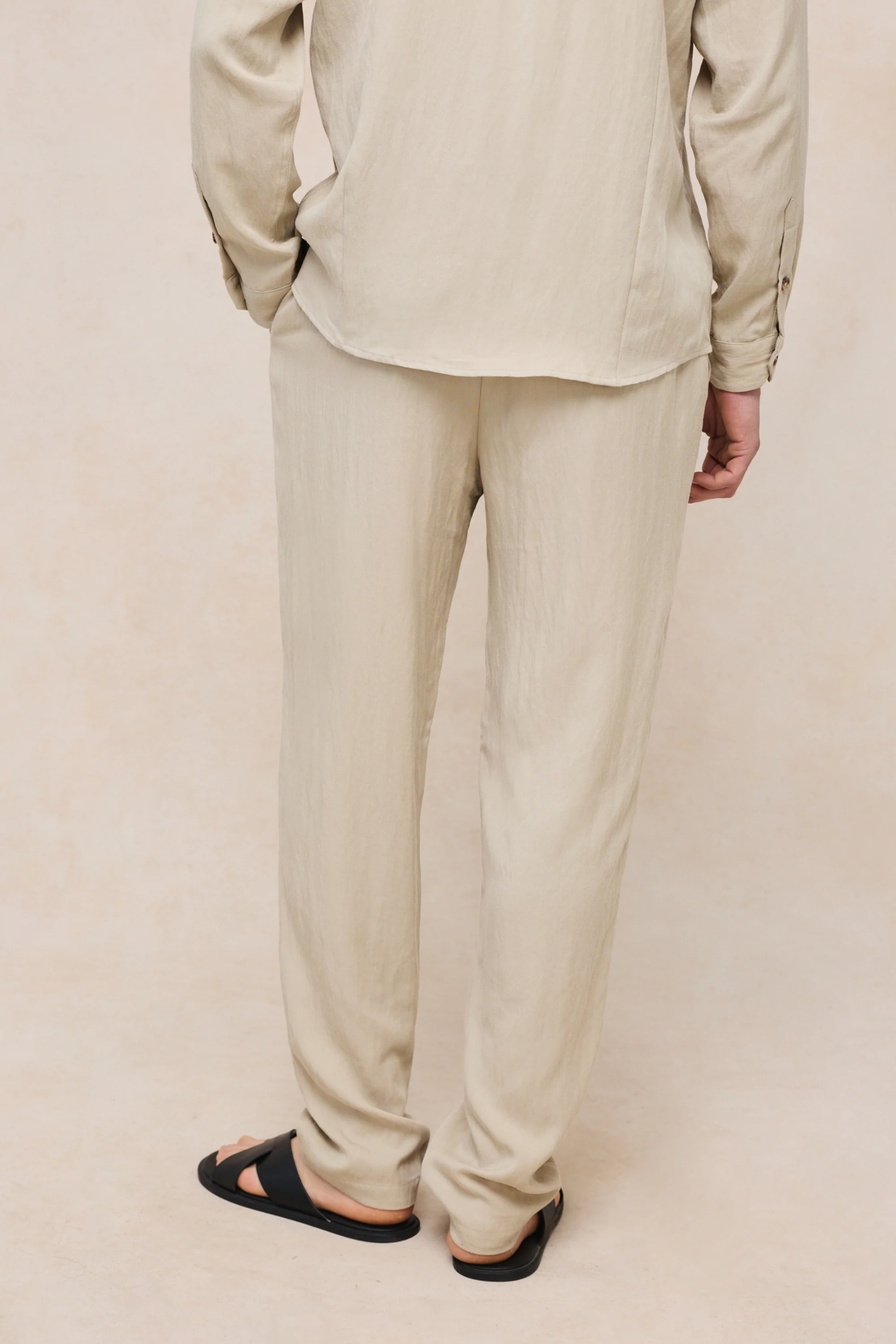 Sergio Trouser - Beige - Image 4