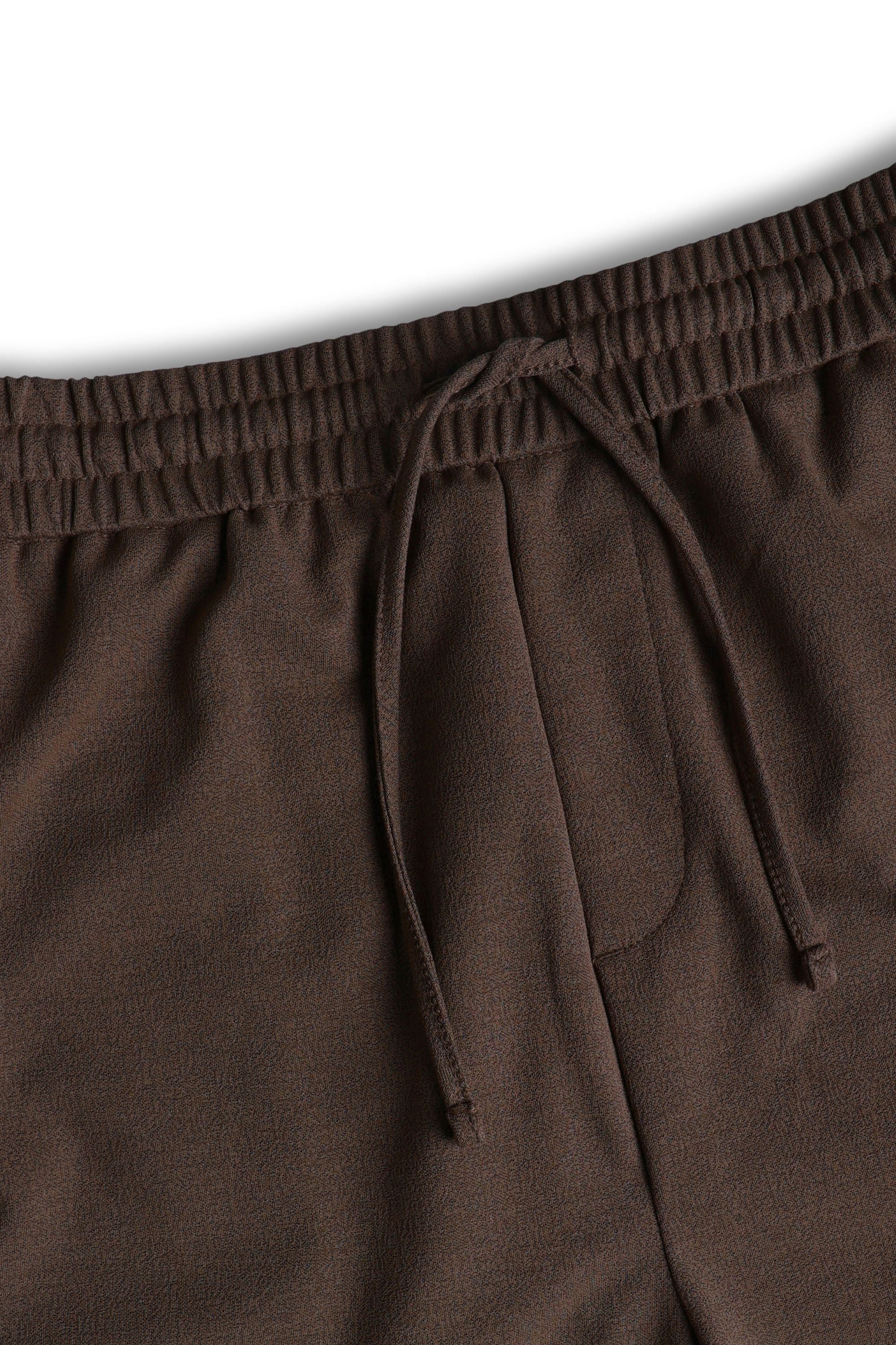Tomas Textured Short  - Dark Brown - Image 7