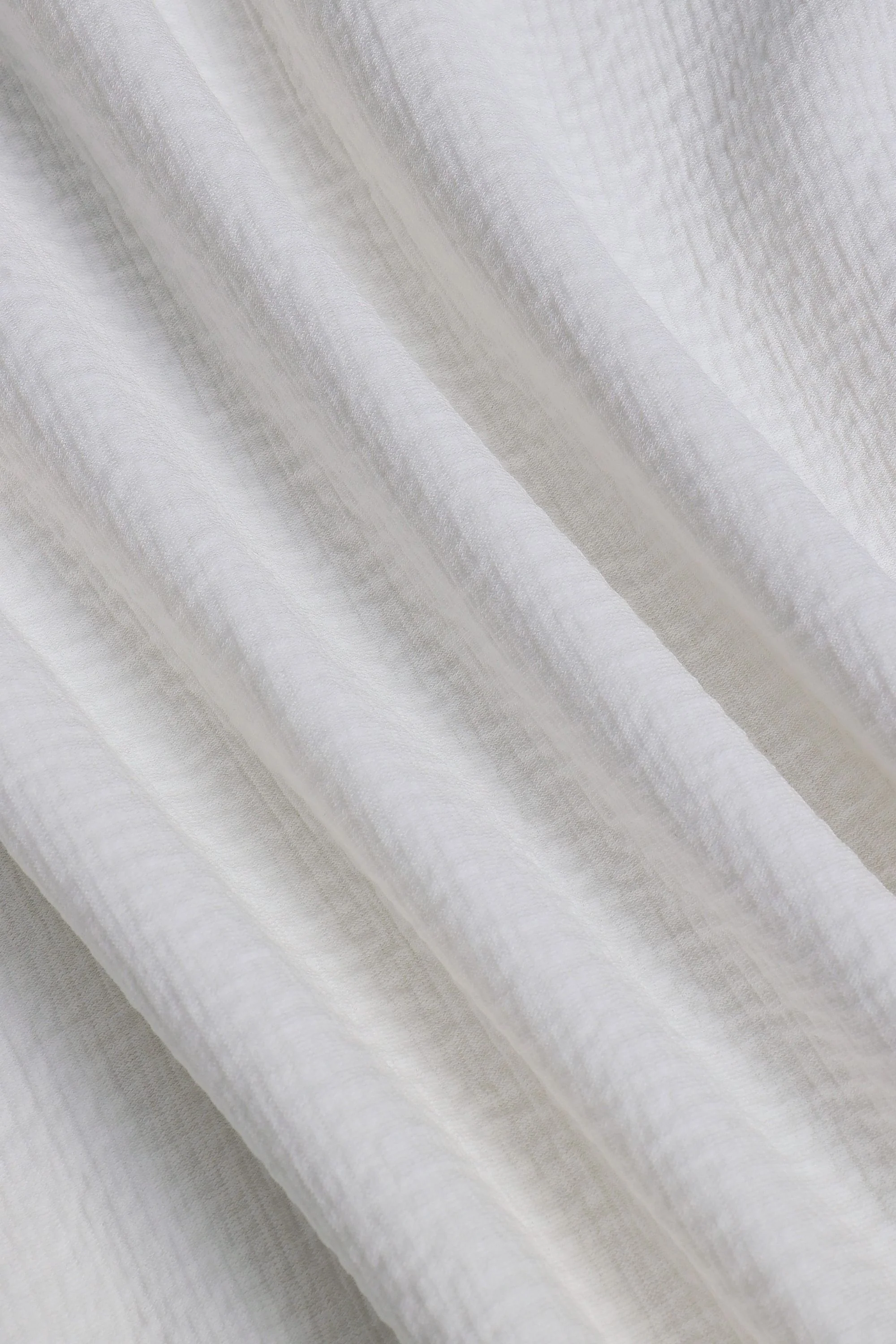 Zarco Crinkled Jersey Hoodie - Ivory - Image 8